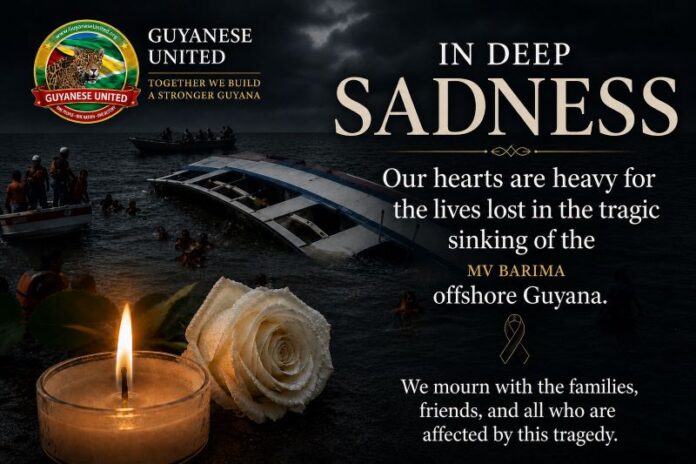 MV Barima message of condolences